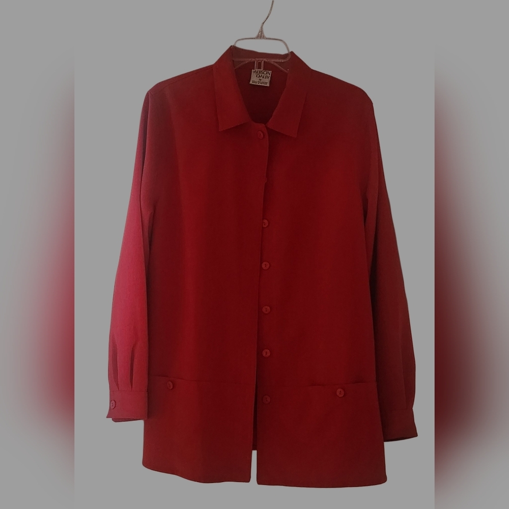 Allison Daley Women's Red Blazer